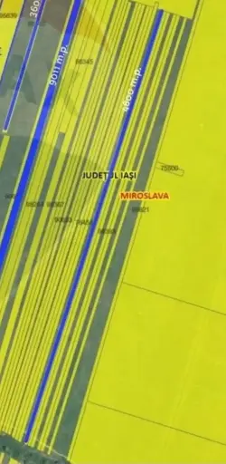 Teren intravilan – Parc Industrial Miroslava / Brătuleni – 5.000 mp